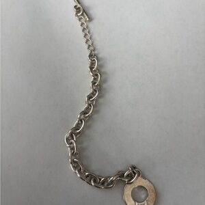 Elegant Silver Chain Bracelet